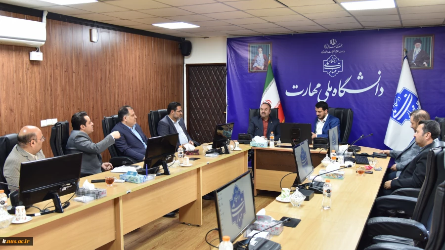 برگزاری جلسه رفع مشکل ثبت‌نام‌های دانشجویی در زمینه امور رفاهی و تسهیلات با حضور مدیرکل فناوری اطلاعات و امنیت مجازی وزارت علوم 2